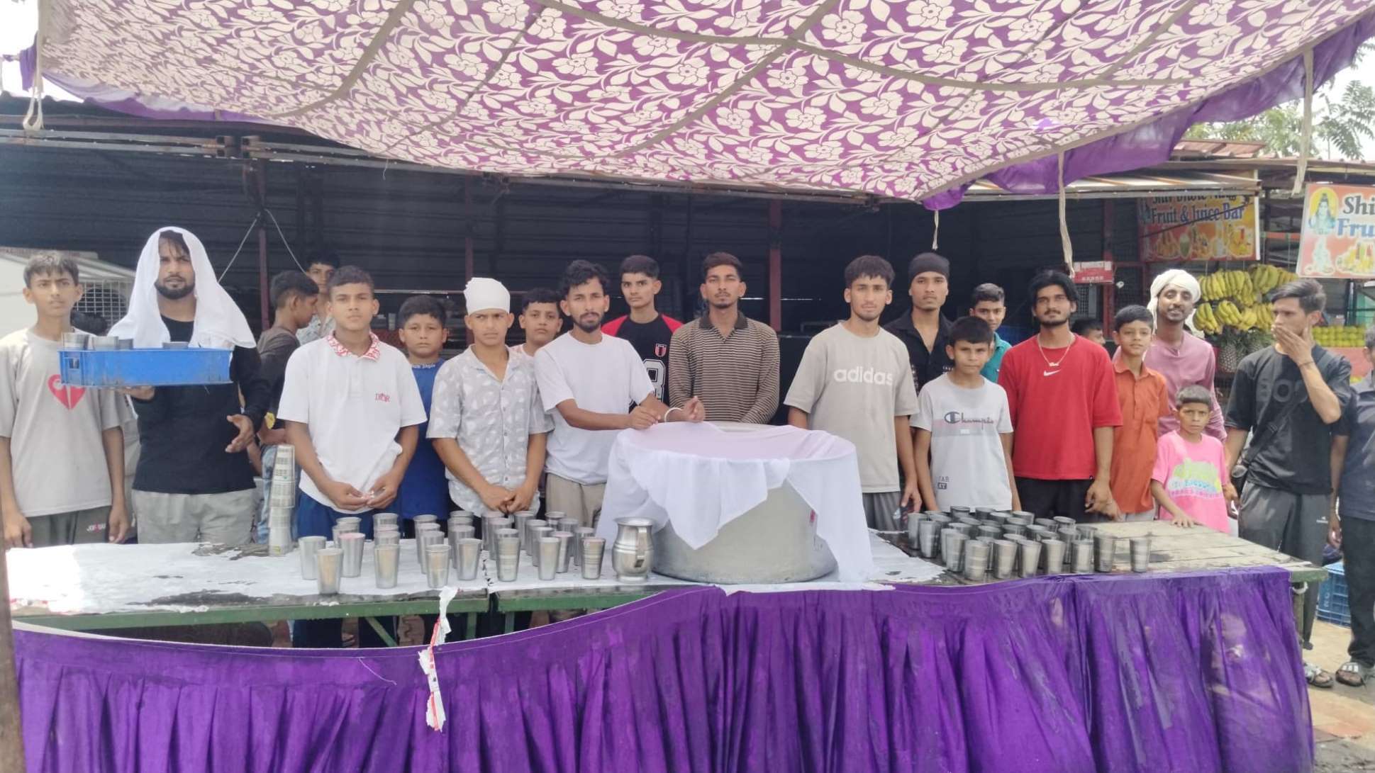 Youth Initiative at Ambedkar Chowk, Santokhgarh: Serving Cold Water to Provide Relief in Scorching Heat